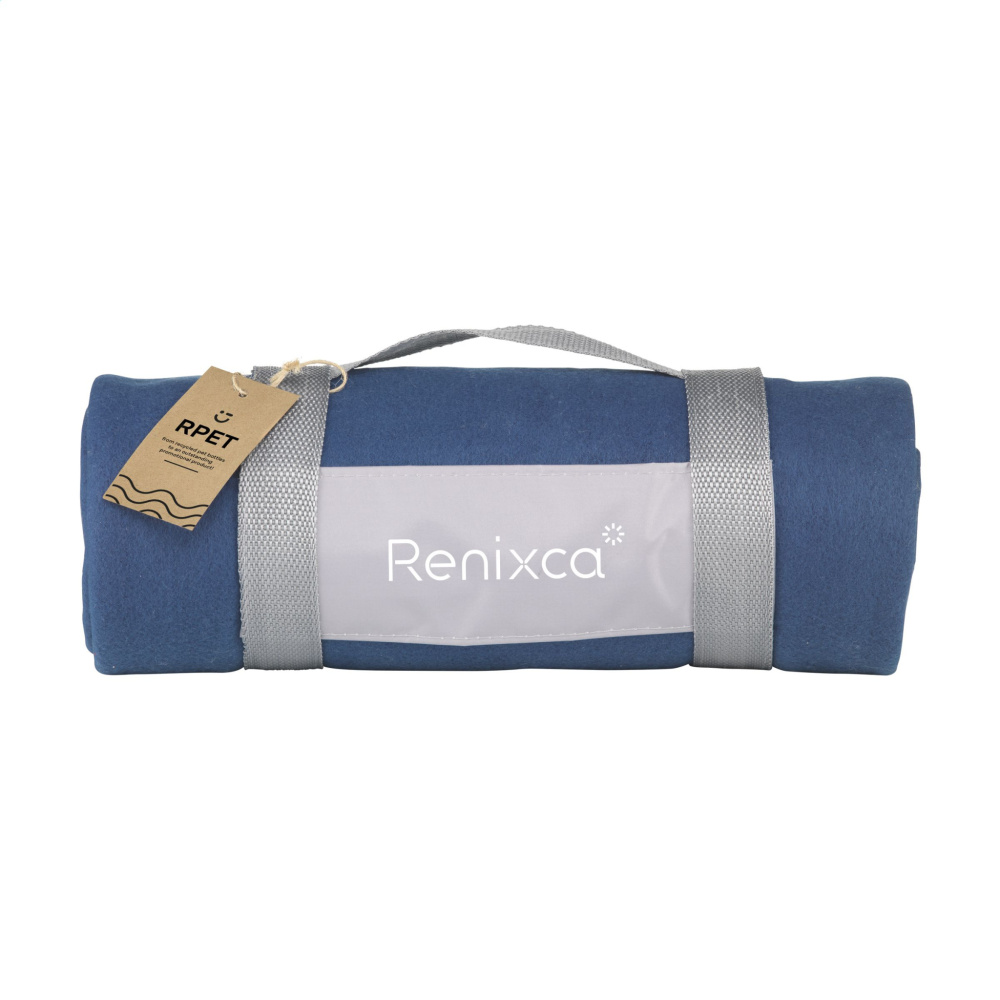 Logotrade advertising products photo of: SuperSoft RPET (180 g/m²) fleece blanket